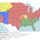 Illustration for article titled Which TV Markets Getting Screwed Today? Your Week 17 NFL Viewing Maps